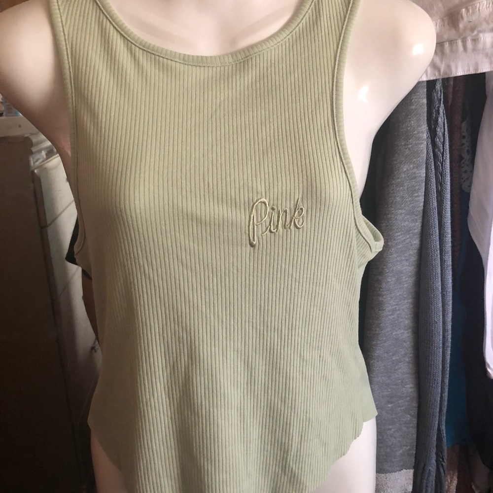 Vs pink crop top ordered online brand new